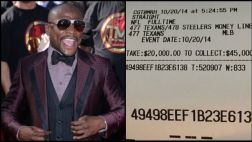 Mayweather perdió apuesta y presumió del dinero despilfarrado