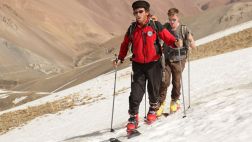 Esquía en estas peligrosas montañas de Afganistán