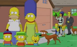 "Los Simpson" se reencarnaron en personajes de "South Park"