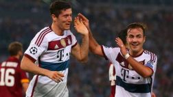Mira los 5 goles que Bayern anotó a la Roma en el primer tiempo
