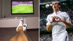 Así celebró Gareth Bale el triunfo del Real Madrid en Champions