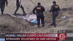 Huaral: ciudadano canadiense muere calcinado en extraño ritual