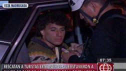 Rescatan a extranjeros que cayeron por acantilado de Barranco