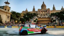Nicolás Fuchs corre el Rally de España en Montjuic