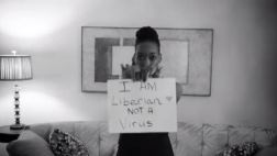 "No soy un virus", el lema africano contra el estigma del ébola
