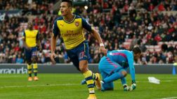 Arsenal venció 2-0 al Sunderland con doblete de Alexis Sánchez