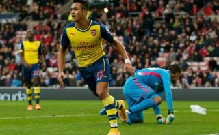 Arsenal venció 2-0 al Sunderland con doblete de Alexis Sánchez
