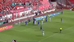 El golazo olímpico de Independiente que da la hora en Argentina