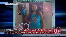 Menor de 12 años permanece desaparecida desde el jueves