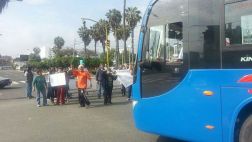 Corredor azul: vecinos de Barranco bloquean el paso de buses