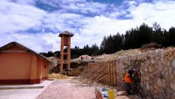 Avanzan obras para proteger centro arqueológico Cumbemayo