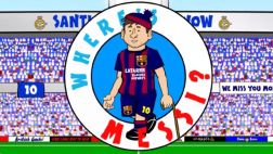 ¿Dónde está Messi? Parodia animada tras Real Madrid-Barcelona