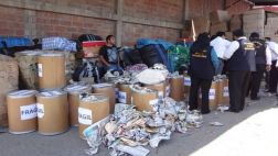Policía decomisó droga camuflada en artesanías navideñas