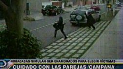 Cuidado con la modalidad de "parejas campana" de los robacasas