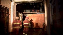 Otuzco: incendio en la Plaza de Armas causó gran alarma