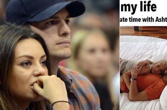 ¿Ashton Kutcher le fue infiel a Mila Kunis?