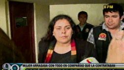 Cayó secretaria que estafó al menos a 28 empresas en Miraflores