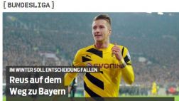 Marco Reus podría llegar al Bayern Múnich a mitad de temporada