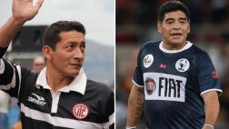 Carlos Galván saludó a Maradona con una curiosa foto en Twitter