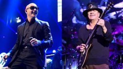 Pitbull y Santana actuarán juntos en gala de los Grammy Latino