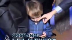 CR7 fue ignorado por hijo de Luka Modric en Gala de LFP