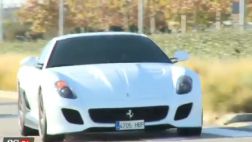 Ronaldo llegó a entrenar en Ferrari de medio millón de dólares
