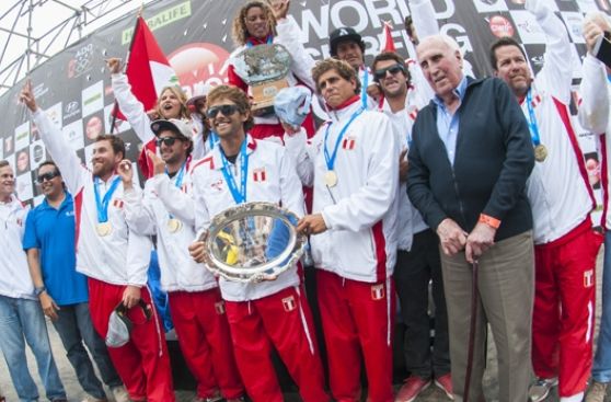 Perú también se coronó campeón en equipos de Mundial ISA