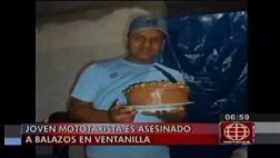 Ventanilla: identifican a mototaxista acribillado de 10 balazos