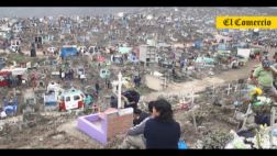El Día de todos los Santos en el cementerio más grande del país
