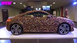 VIDEO: Un Audi TT cubierto por chocolate