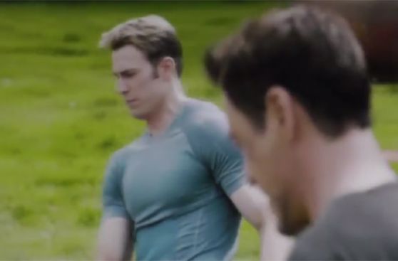 "Los Vengadores": Sale escena de Iron Man y Capitán América