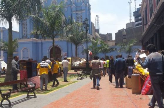 Beneficencia de Lima desaloja inmueble de la Plaza Francia