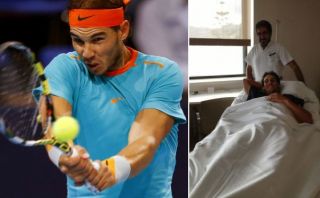 Rafael Nadal se operó hoy del apéndice en España