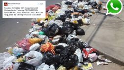 Vía WhatsApp: Anuncian que FF.AA. recogerán basura en Chiclayo