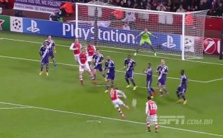 Arsenal vs. Anderlecht: Alexis Sánchez y su golazo de volea