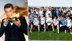 Cristiano Ronaldo compartió Bota de Oro con amigos del club