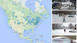 La ola de frío en EE.UU. y Canadá en 150 fotos de peruanos