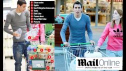 Ángel di María fue captado comprando cerveza en supermercado
