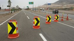 Panamericana Sur: tránsito será desviado de madrugada por obras