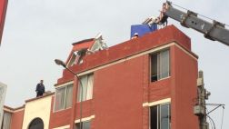 San Borja: retiran construcción ilegal en Torres de Limatambo