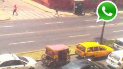 Vía WhatsApp: no hay combis pero sí mototaxis en Corredor Azul