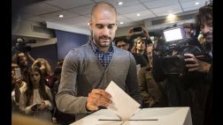 Josep Guardiola votó en consulta por separación de Cataluña