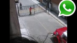 Vía WhatsApp: rejas impiden paso de bomberos durante incendio