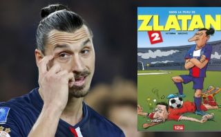 Luis Suárez muerde a Zlatan Ibrahimovic y se rompe los dientes