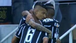Guerrero hizo gol en triunfo 1-0 de Corinthians frente a Santos