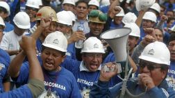 Trabajadores de Antamina iniciaron una huelga indefinida