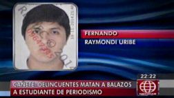 Estudiante de USMP conversaba con su pareja cuando fue ultimado