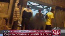 Chorrillos: víctima grabó a ebrios que lo mataron a ladrillazos