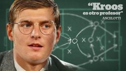 Carlo Ancelotti elogió a Toni Kroos y lo tildó de "profesor"