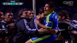 Cristal vs. Huancayo: este gol de Ávila da ventaja a celestes